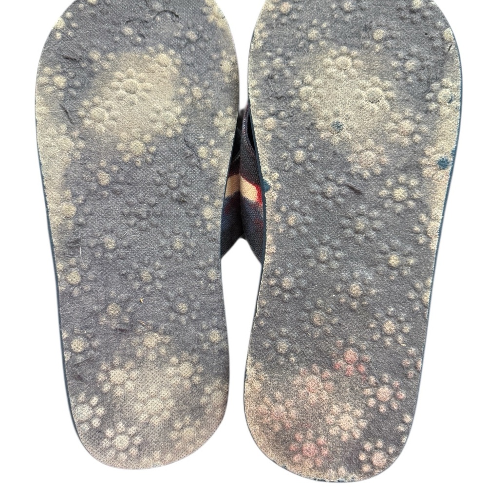 Rocket Dog Navy and Tie Dye Vibrant Patterned Sandals Things. Size 6 like new - Picture 3 of 5